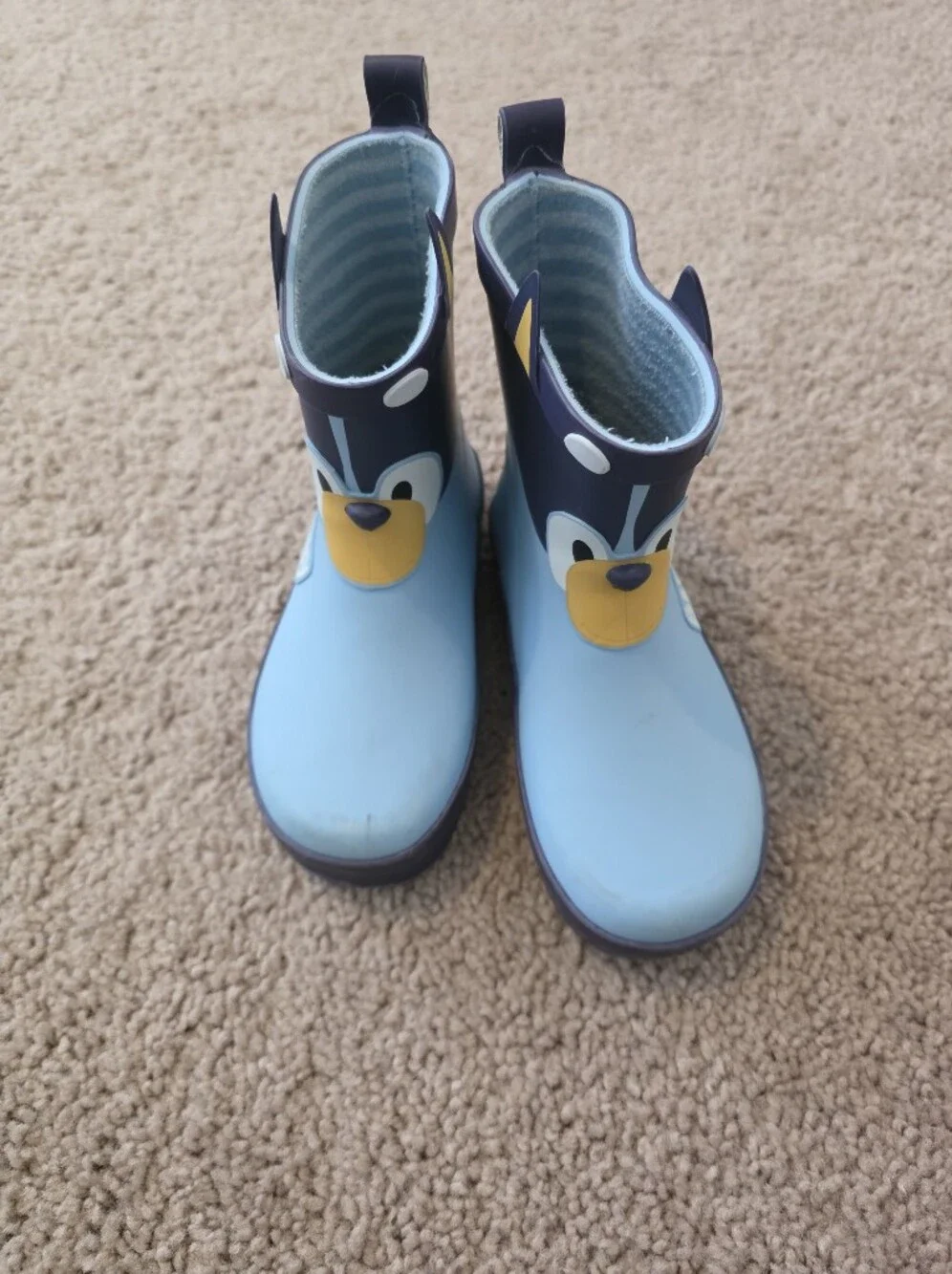 Kids Bluey Dog Rain Boots Size 9 Toddler
